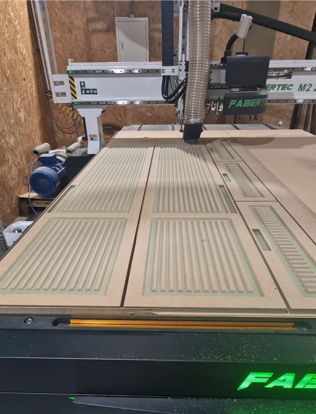 CNC machining and cutting by S&E United Joinery